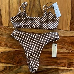 Tan+Lines Pretty Woman polka dot bikini